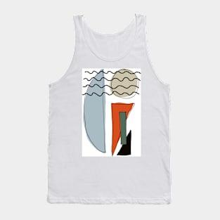 Abstract pattern Tank Top